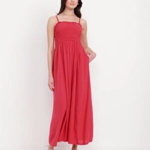 Old Navy Red Maxi Dress